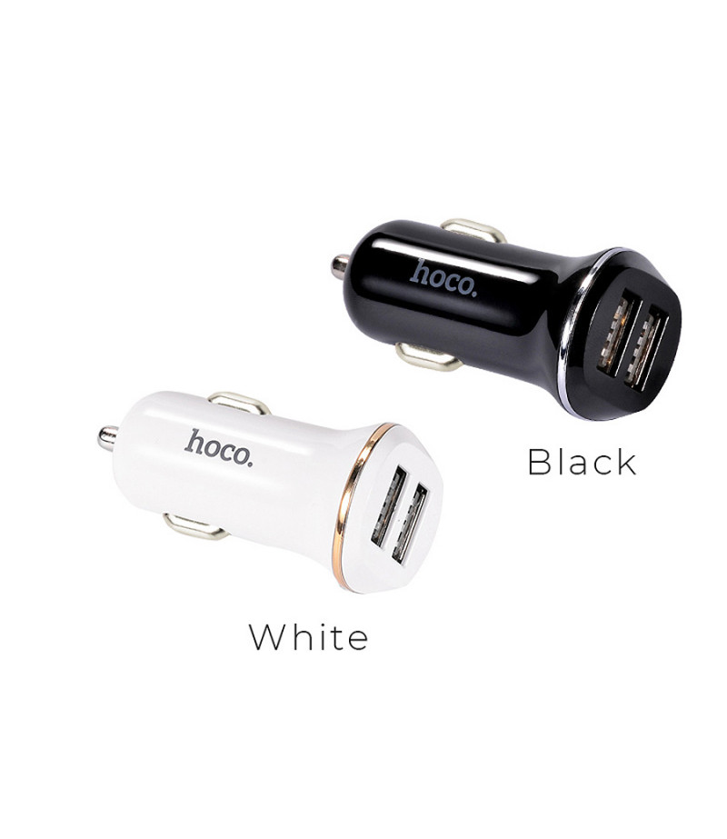 Hoco Z2A Two-Port Car Charger Set with Micro Cable, Art.:000420
