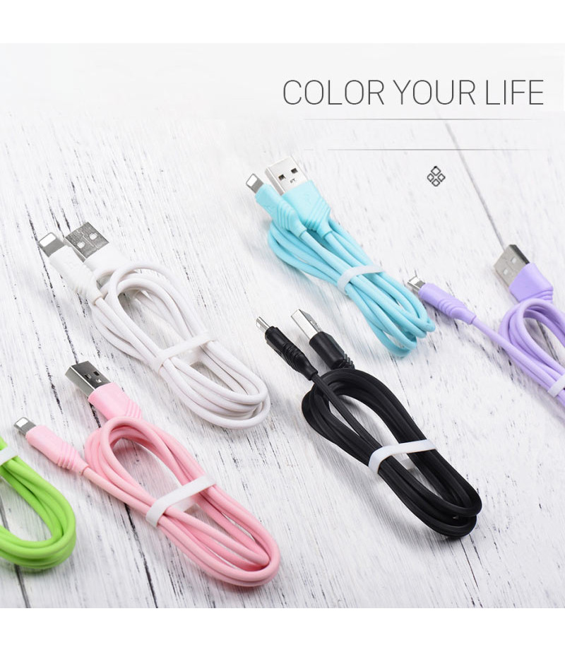 Hoco X6 khaki charging cable for lightning, Art.:000774