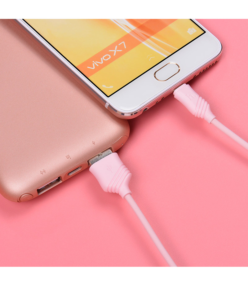 Hoco X6 khaki Micro charging cable, Art.:000774
