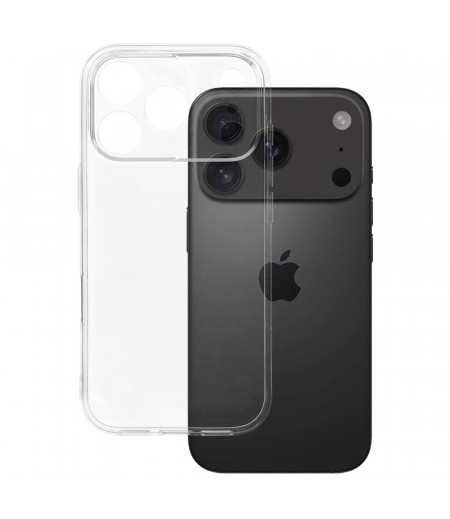 TPU+PC hart kratzfest kristallklar 2mm für iPhone 17 Pro Max, Art.:000685