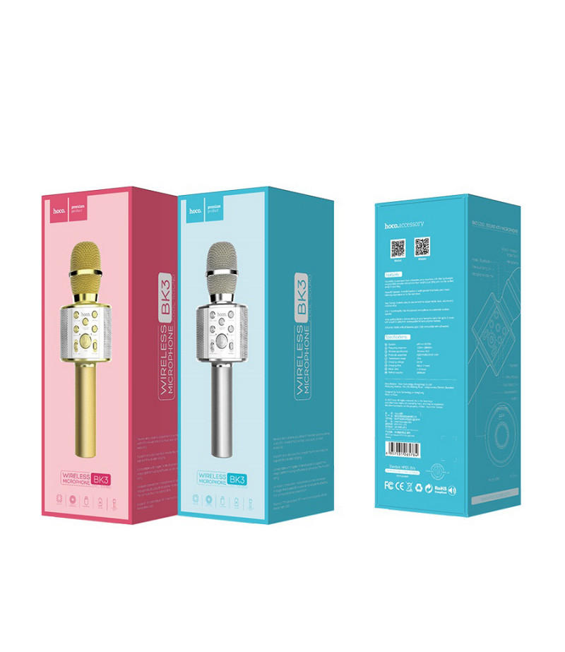 Hoco BK3 Cool Sound KTV Microphone, Art.:000441