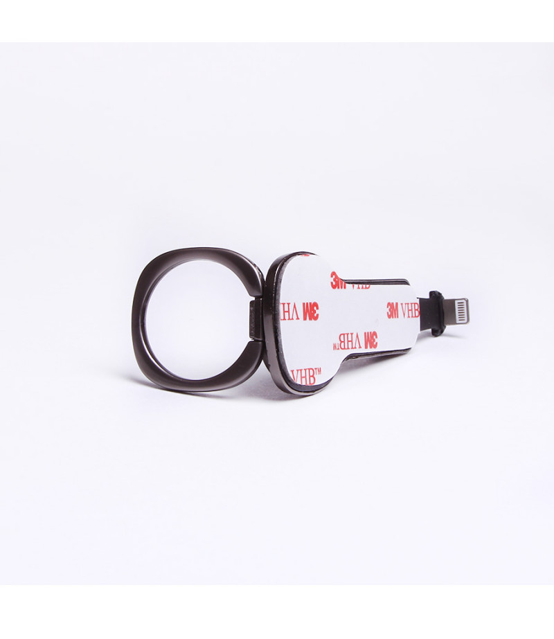 Dual Lightn. Audio Converter with Ring Holder, Art.:000485-2